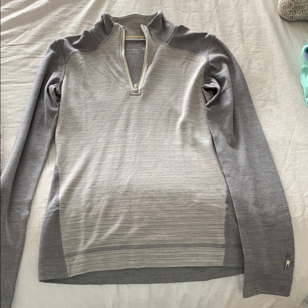 Smart wool 1/4 zip NWOT
